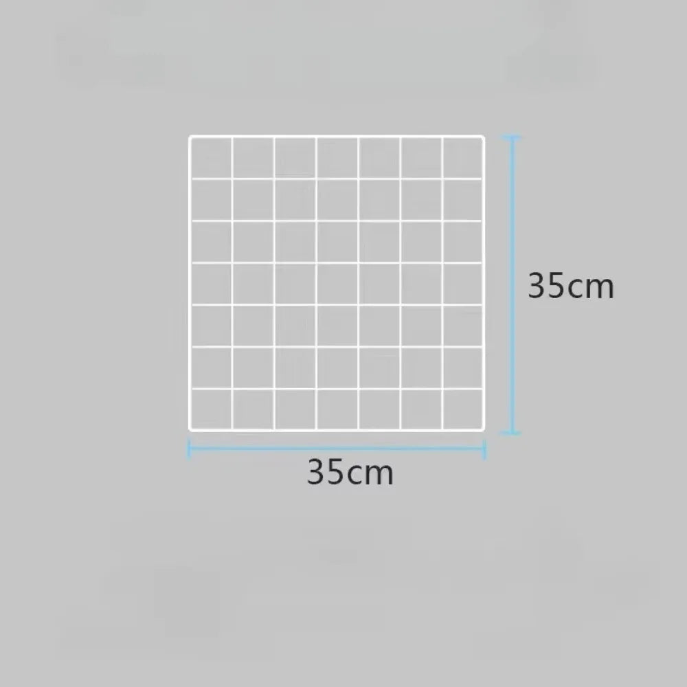Metal Grid Panel Display