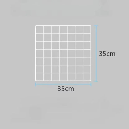 Metal Grid Panel Display