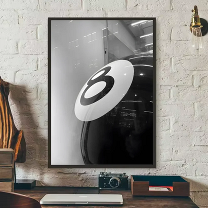 8-Ball Poster