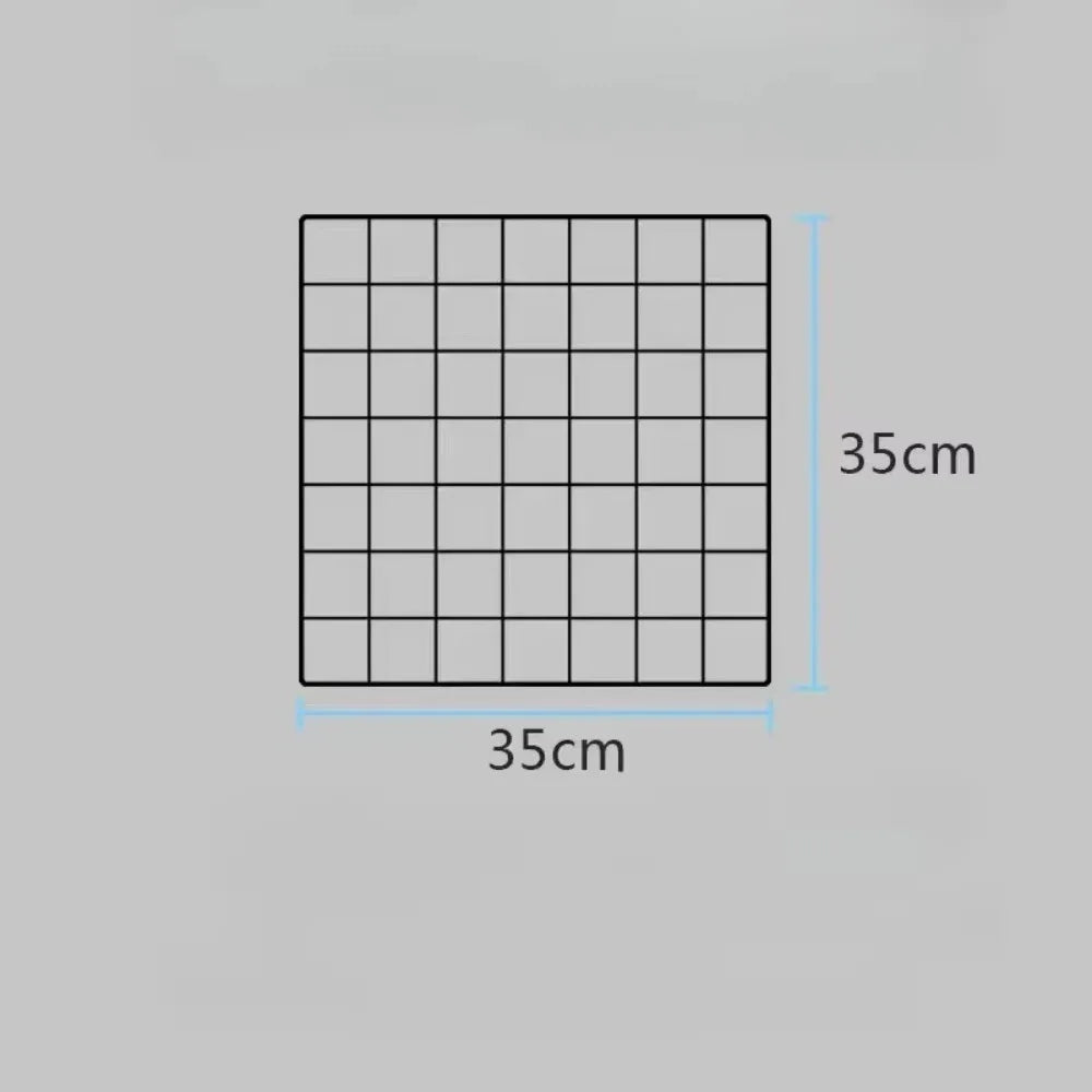 Metal Grid Panel Display