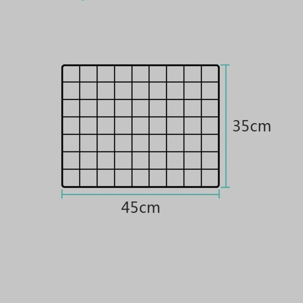Metal Grid Panel Display