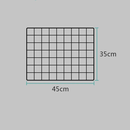 Metal Grid Panel Display