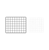 Metal Grid Panel Display