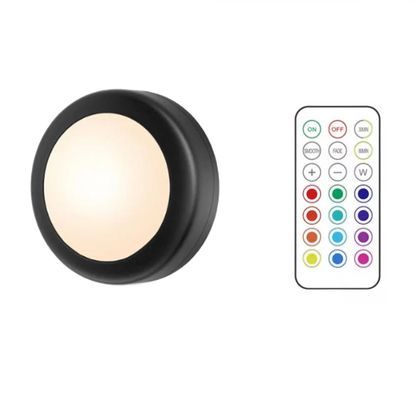 Wireless RGB Puck Lights
