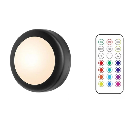 Wireless RGB Puck Lights
