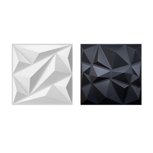3D Textured Wall Panels 10 pcs